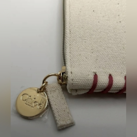 Chloe Parfum Canvase Pouch. "5 x 4". NEW IN BOX! - Picture 5 of 7
